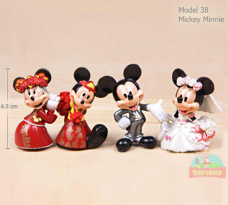 Action Figure Set - Model 38 :  Mickey Minnie